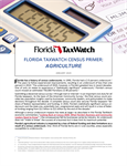 Florida TaxWatch Census Primer: Agriculture