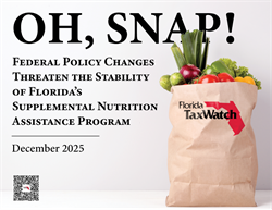 OH, SNAP! Federal Policy Changes Threaten the Stability of Florida's Supplemental Nutrition Assistance Program