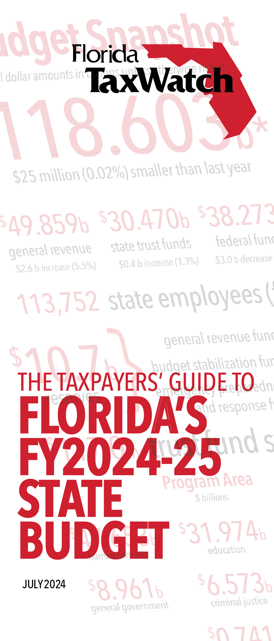 The Taxpayer's Guide to Florida's FY2024-25 State Budget | Florida TaxWatch