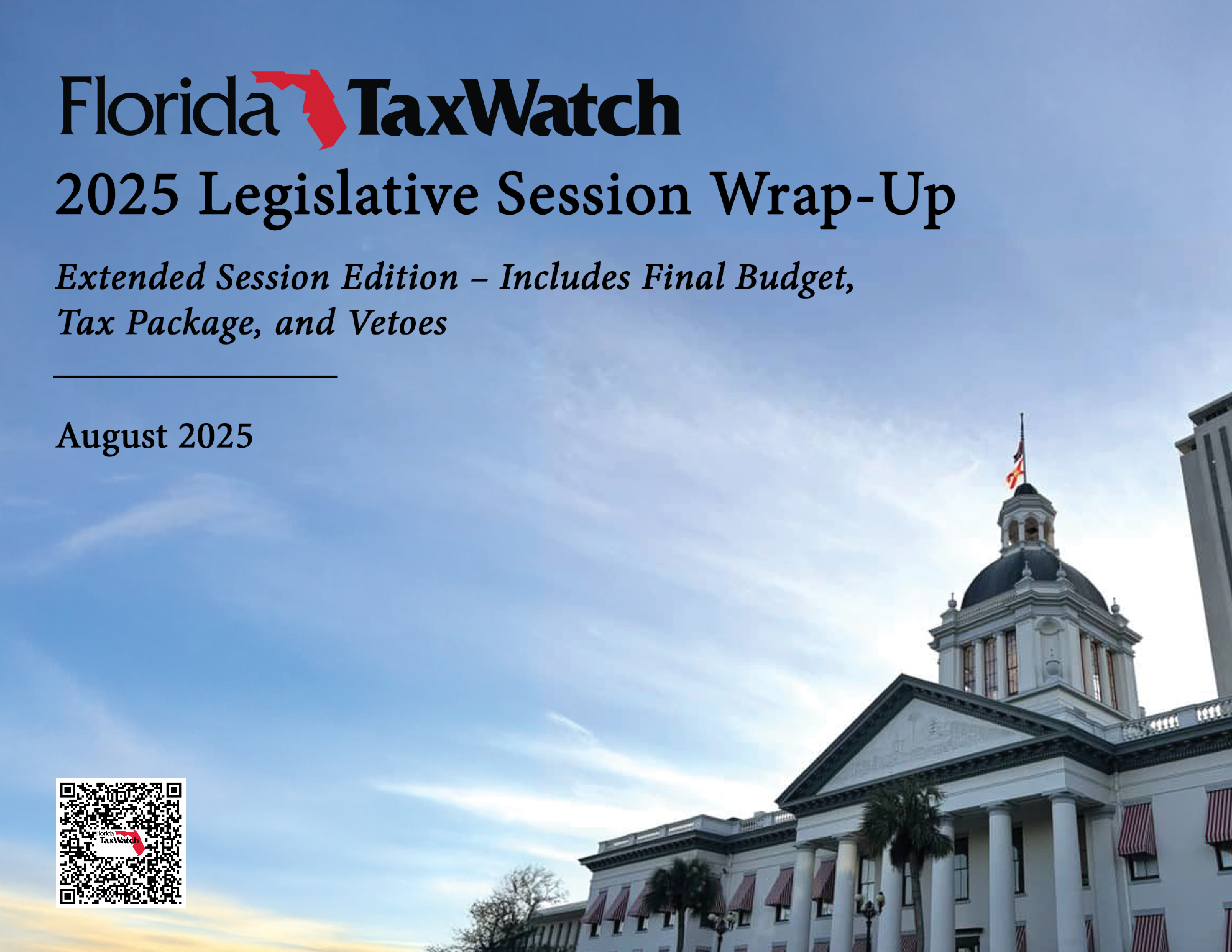 2025 Legislative Session Wrap-up Report Cover