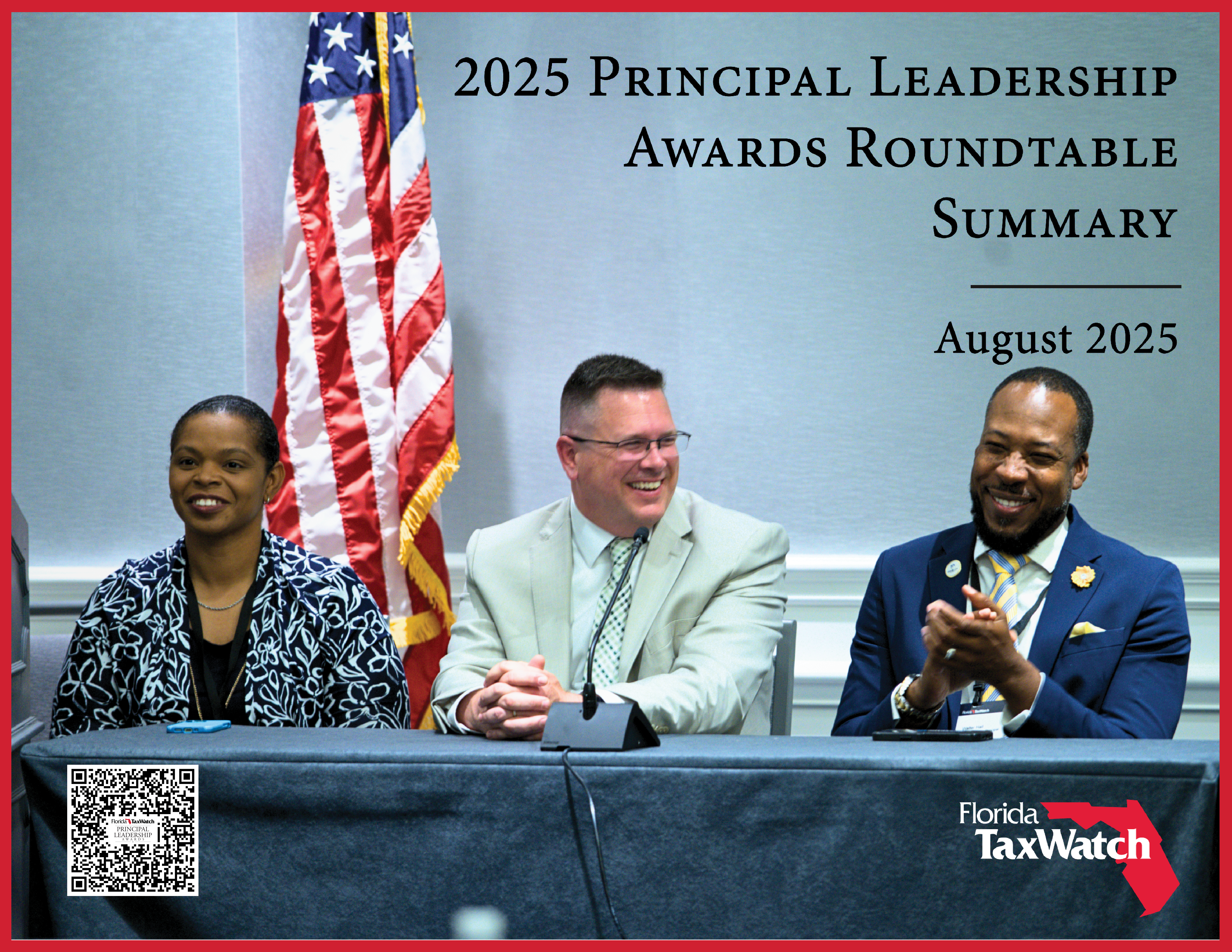 2025 Principal Leadership Awards Roundtable Summary Cover