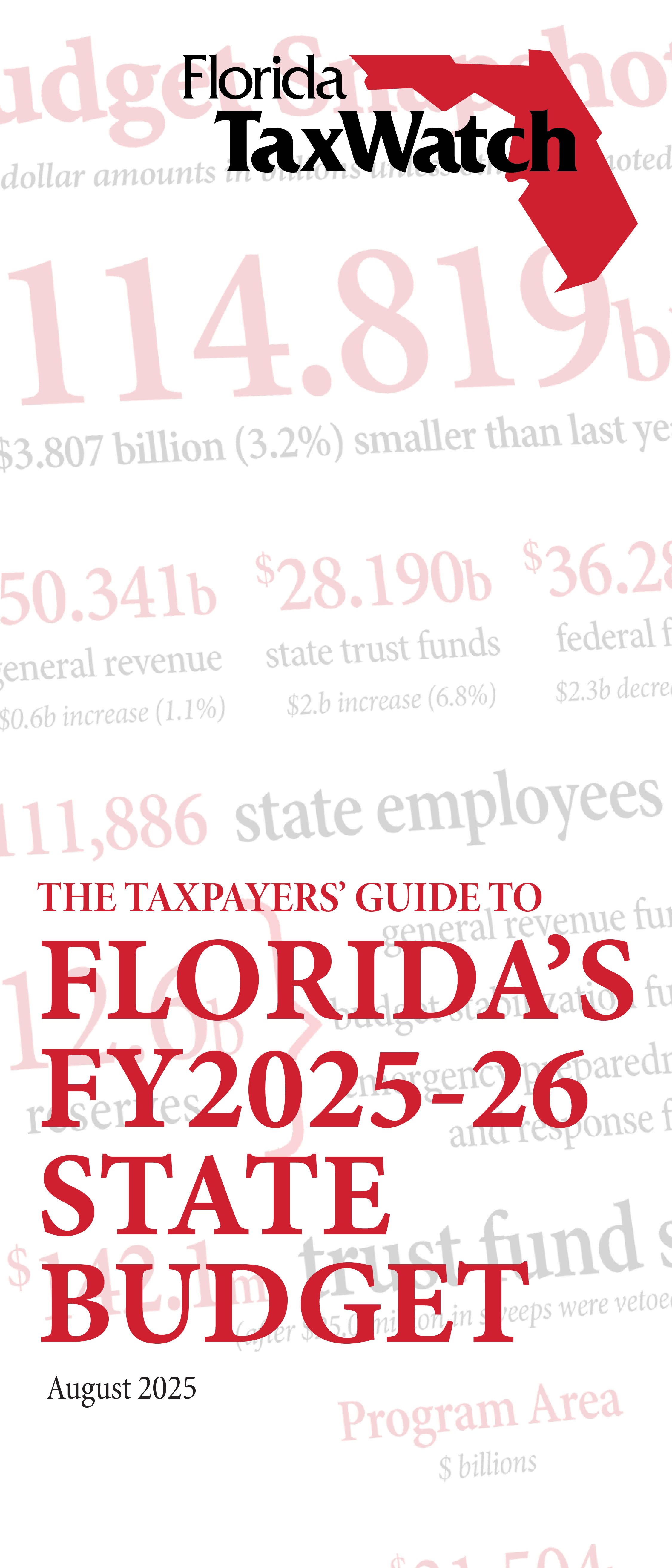 The Taxpayers’ Guide to Florida’s FY2025-26 State Budget Cover