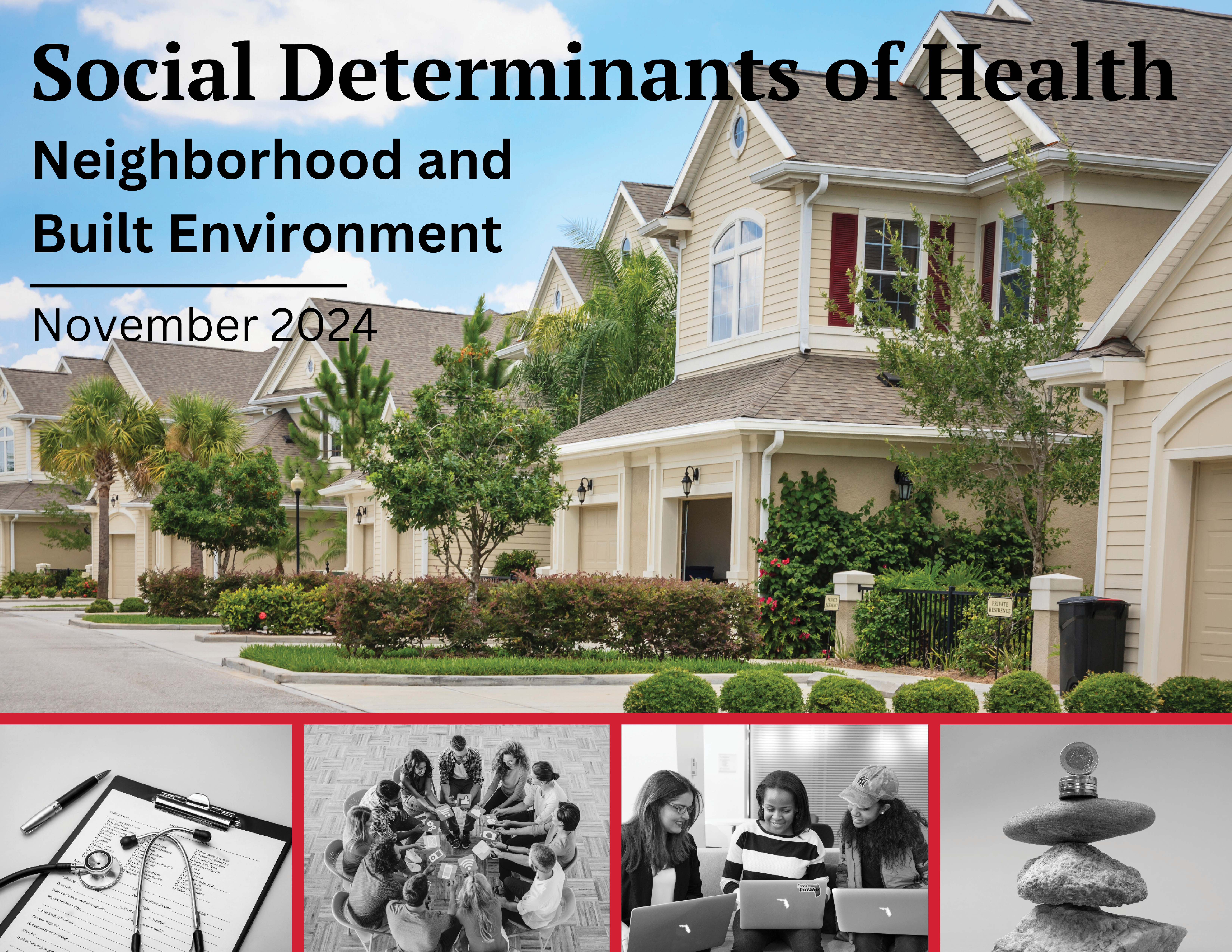 Social Determinants of Health Report Cover