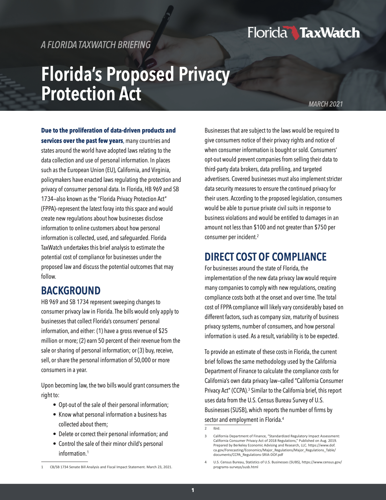 Florida’s Information Privacy Act
