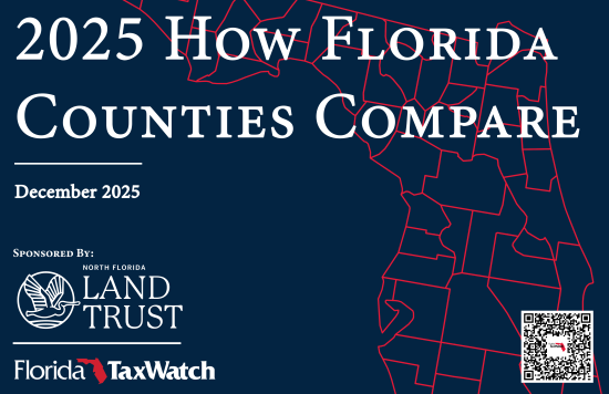 2025 How Florida Counties Compare Report Cover