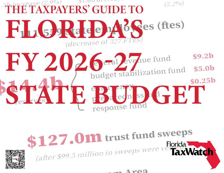 The Taxpayer’s Guide to Florida’s FY2026-27 State Budget